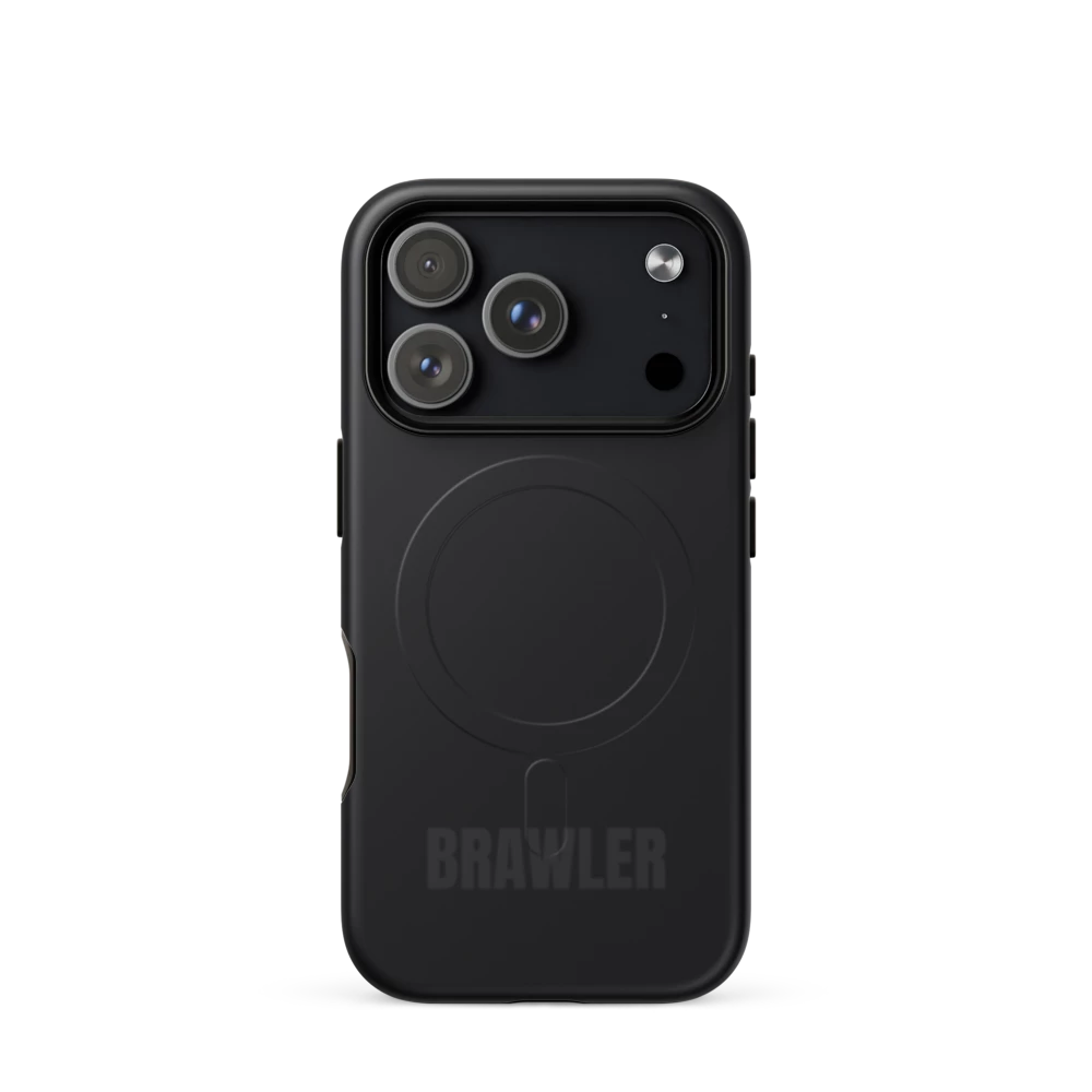 Brawler Signature Series Tough Case, Stealth: printed MagSafe tough case