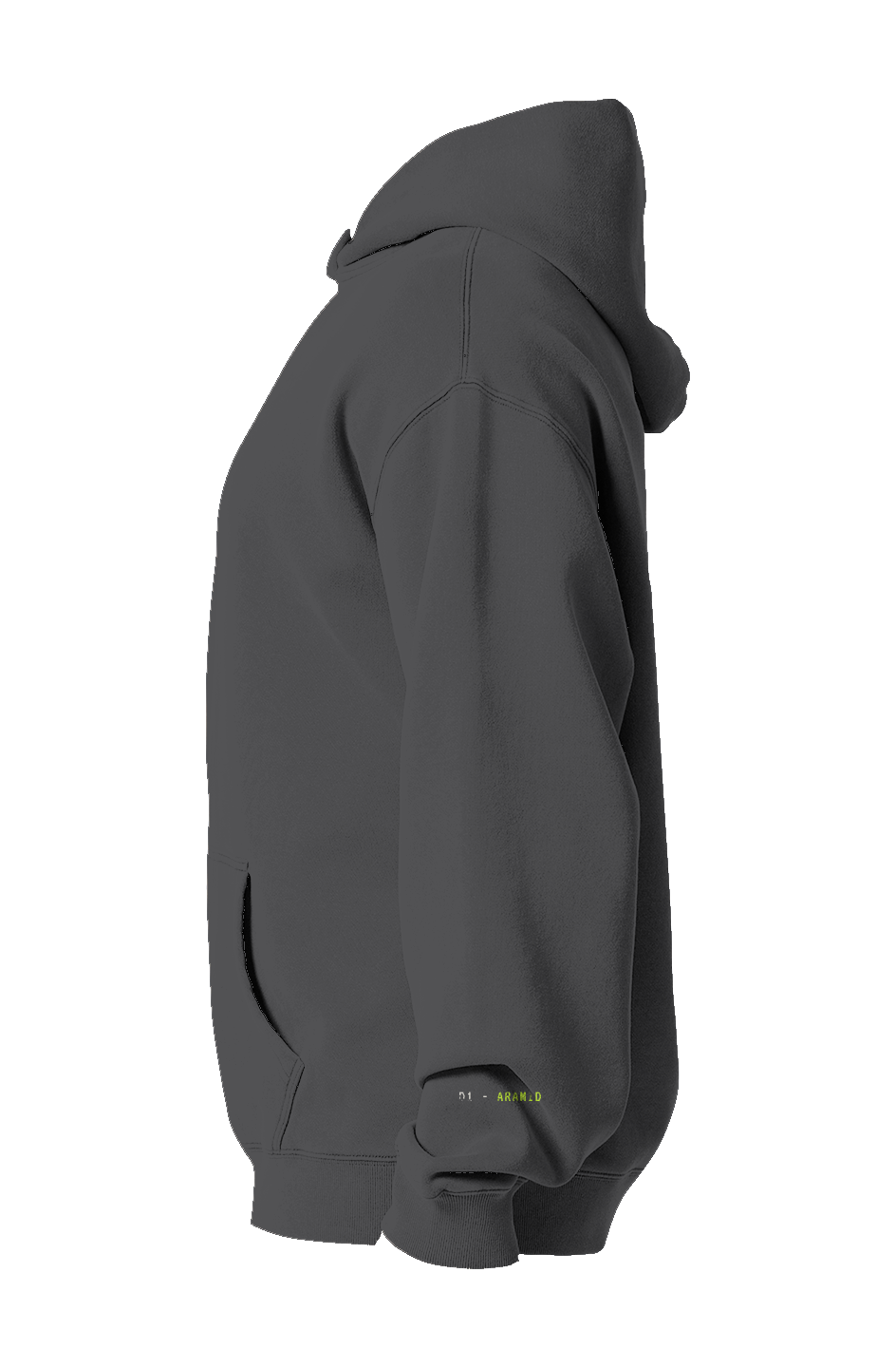 BRAWLER Faded Hoodie Black v4