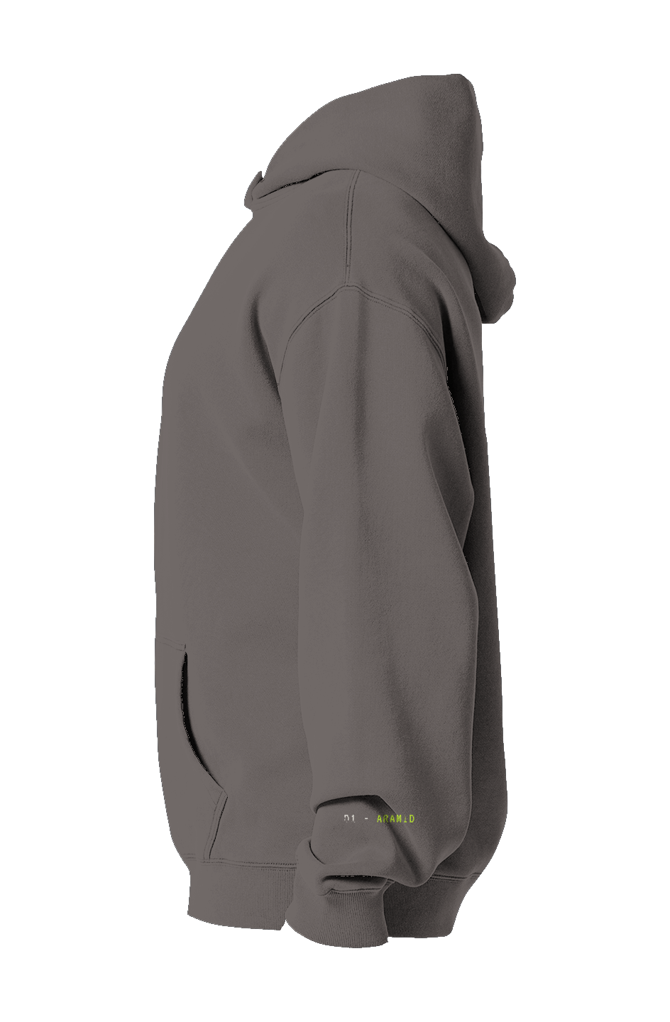 BRAWLER Faded Hoodie Grey v4