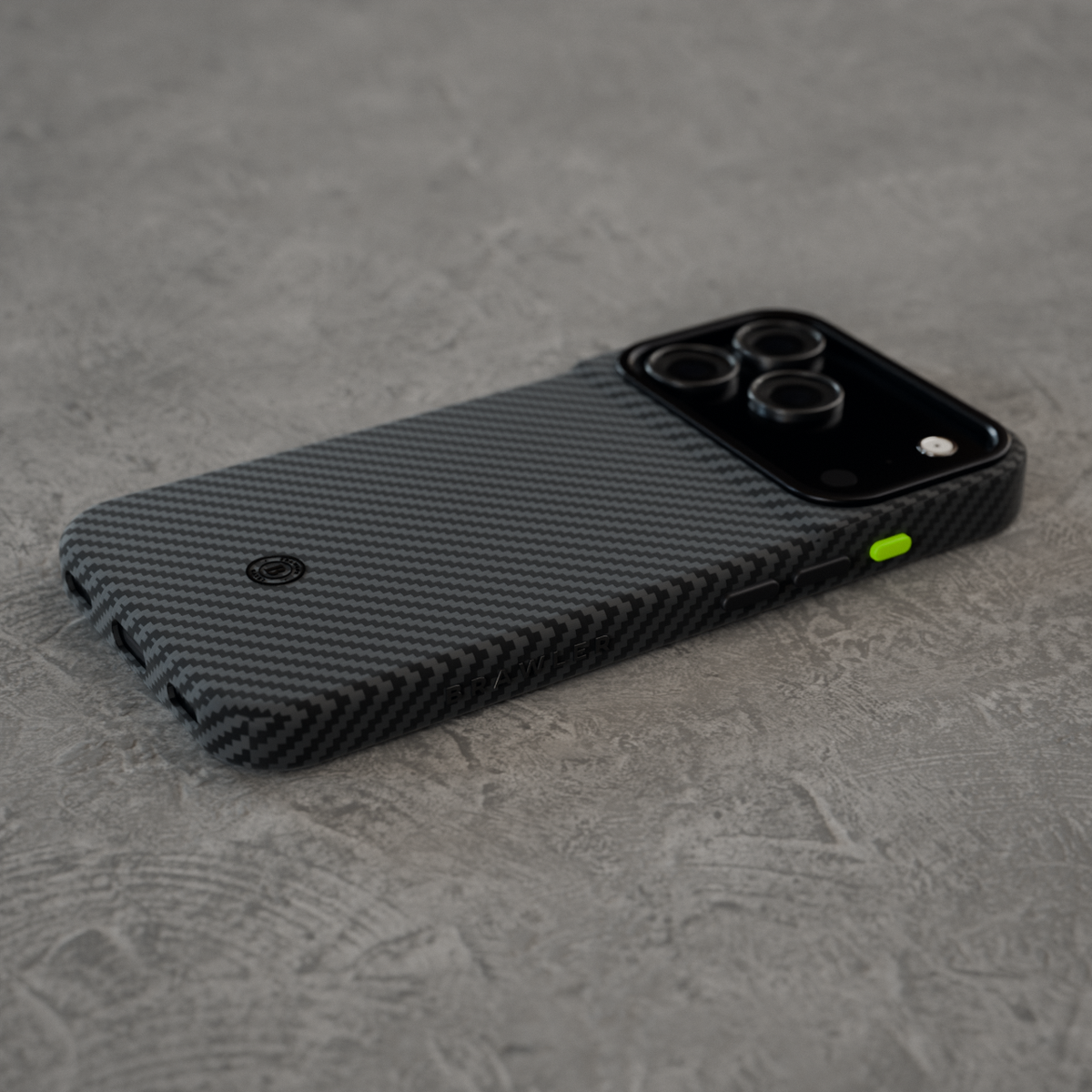Brawler Signature Series aramid MagSafe case, Stealth