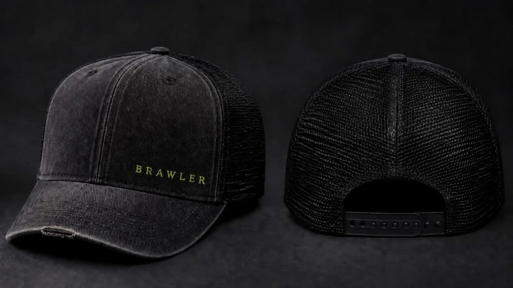 BRAWLER Field Trucker front and back